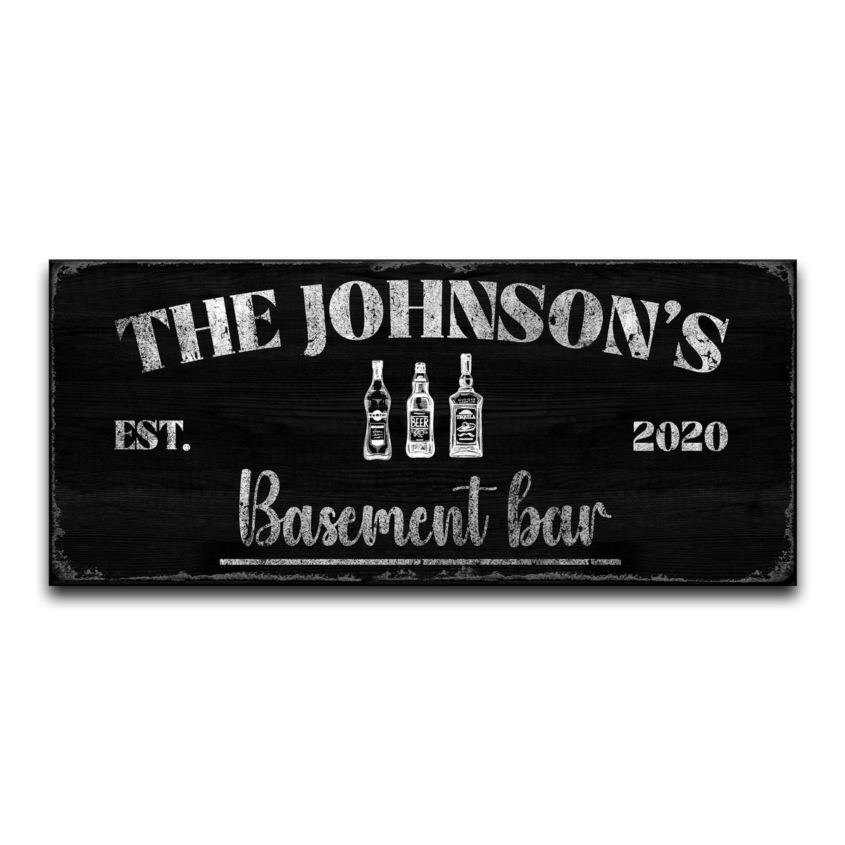 Basement Bar - Canvas Art