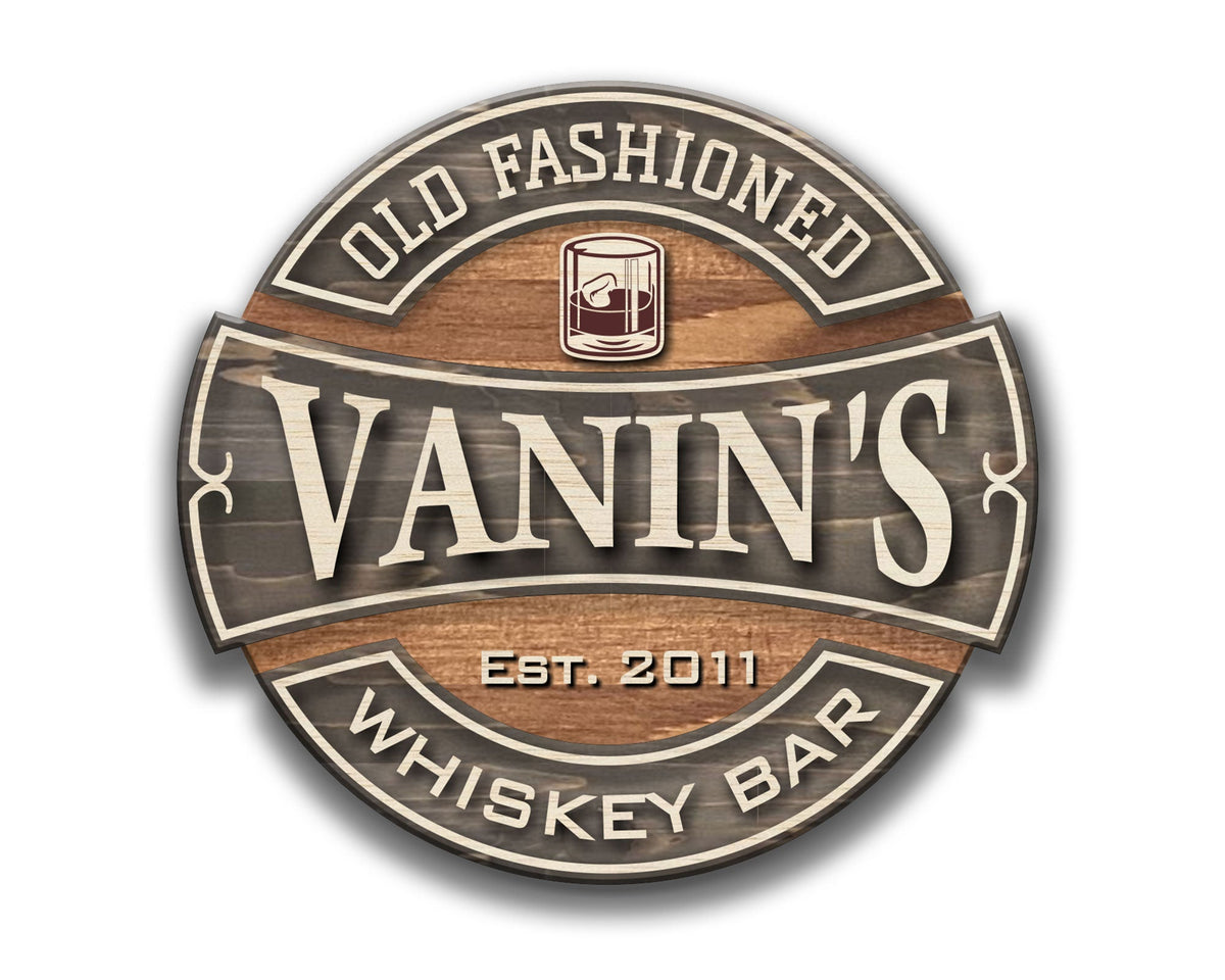 Rounded Bar Sign Craft My Sign