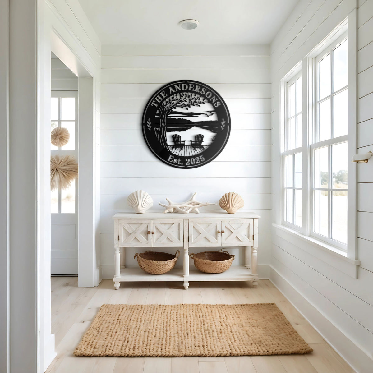 Adirondack Retreat Metal Sign