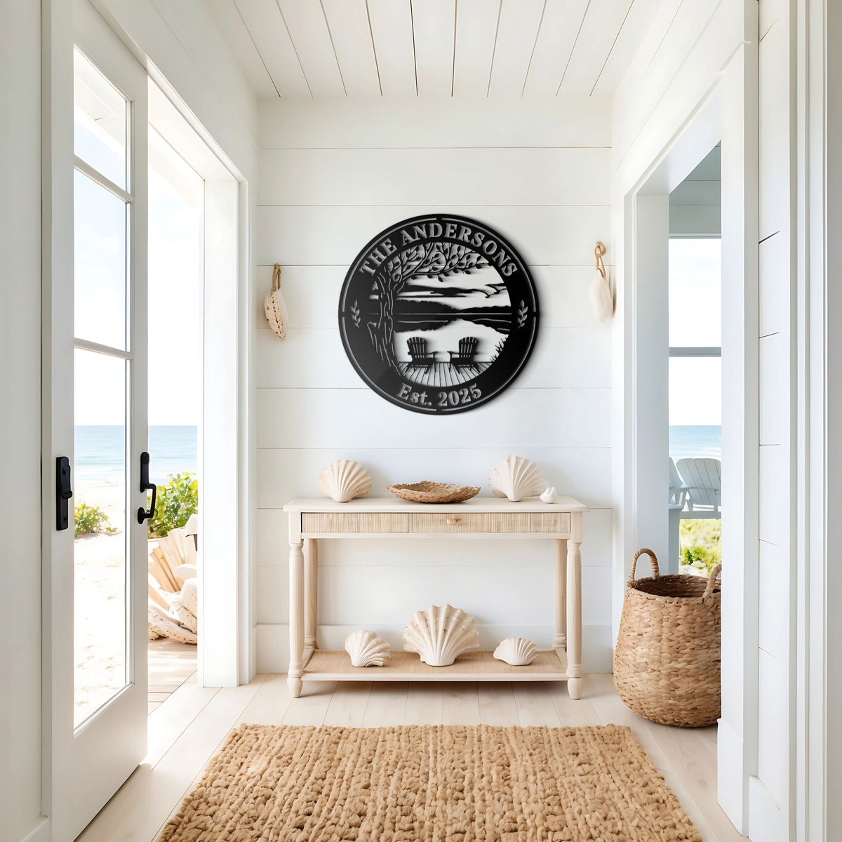 Adirondack Retreat Metal Sign