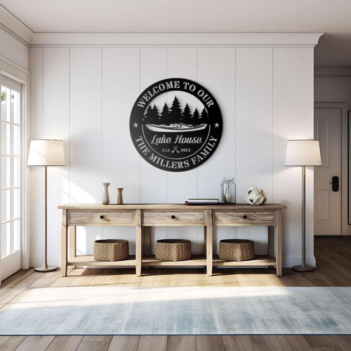 Kayak Metal Sign