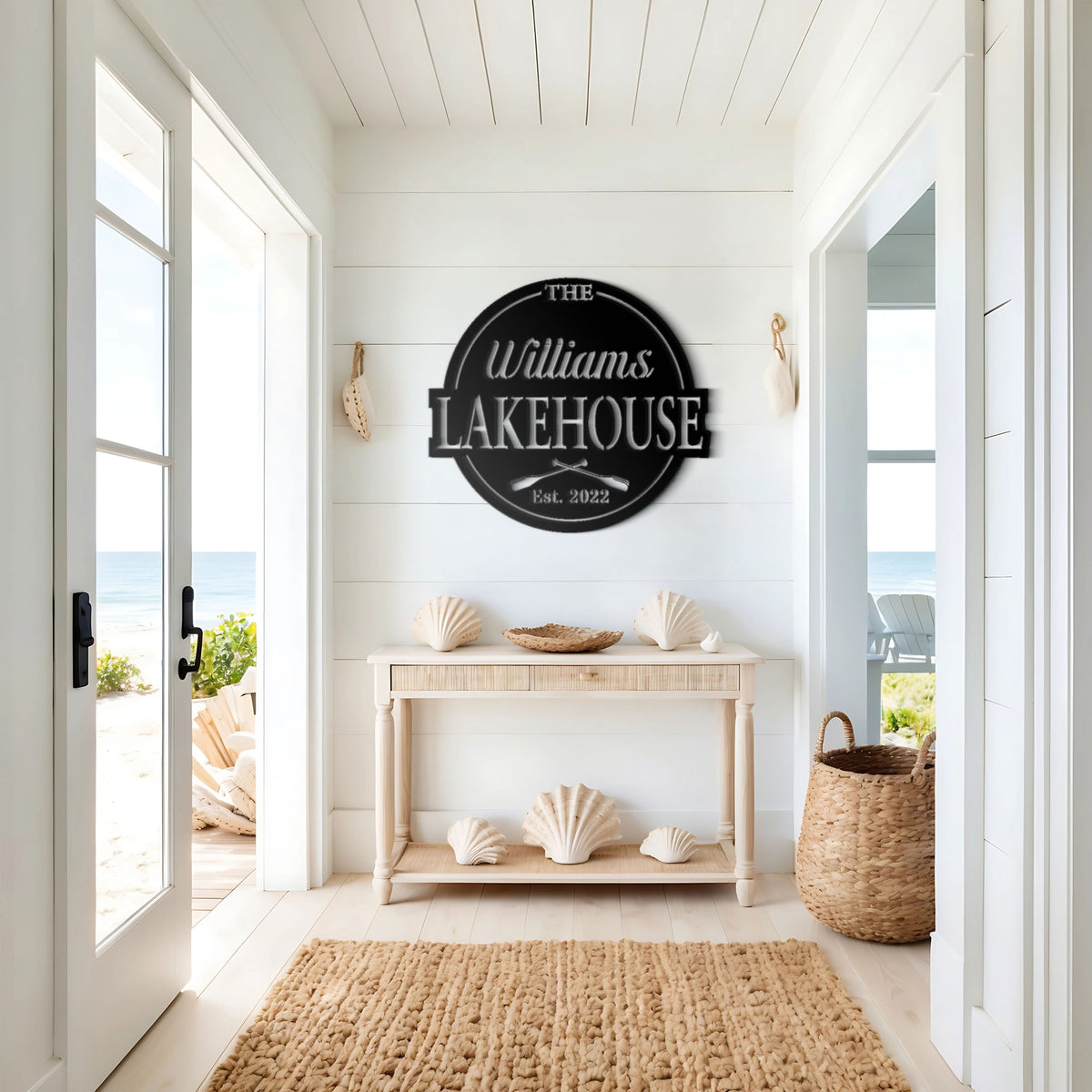 Lakehouse Metal Sign
