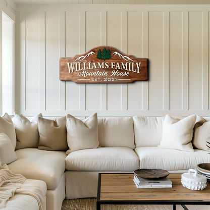 Mountain House Sign