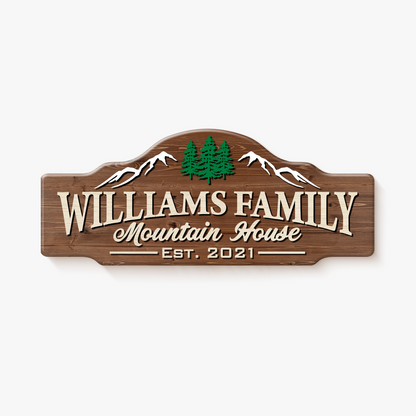Mountain House Sign