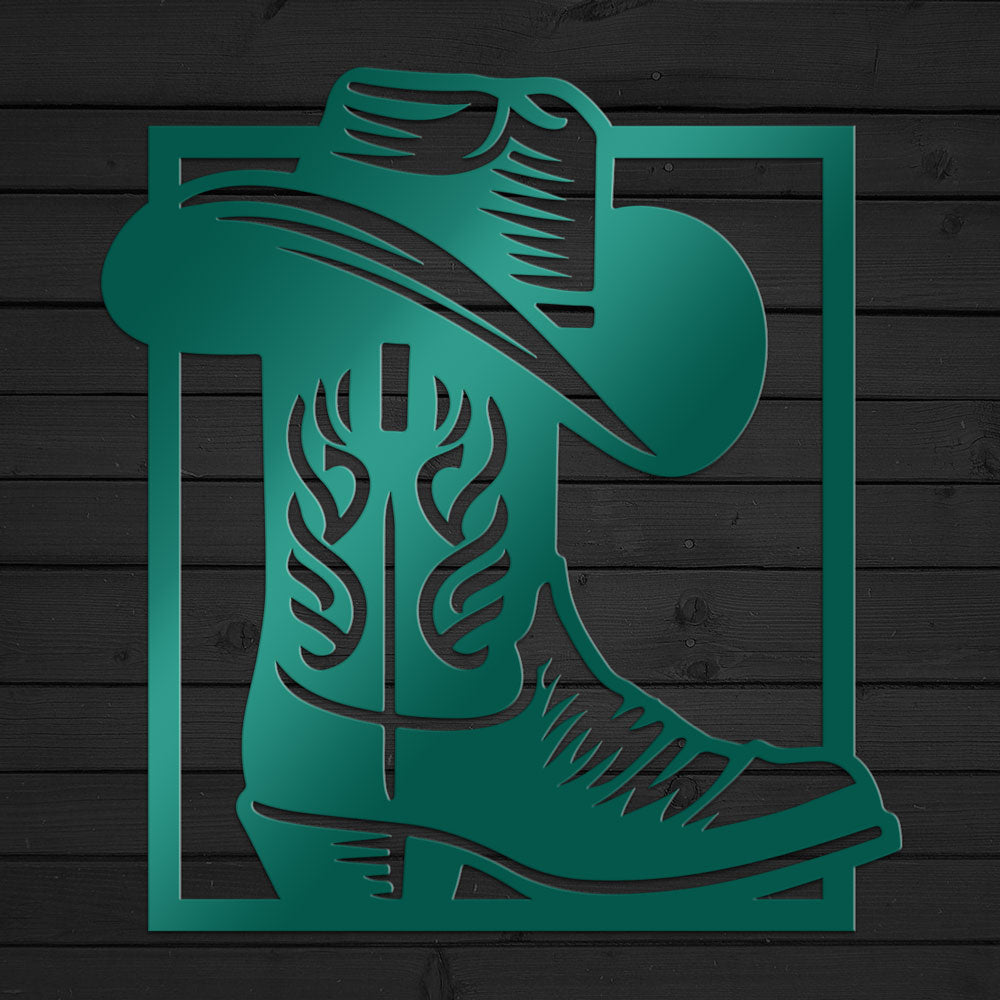 CowBoots Sign