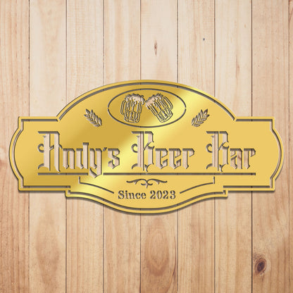 Pub Metal Sign