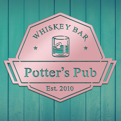 Whiskey Bar Sign