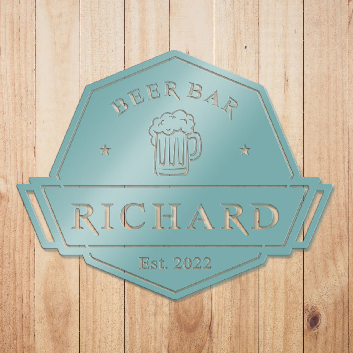 Bier Bar Schild