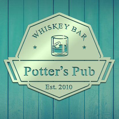 Whiskey Bar Sign