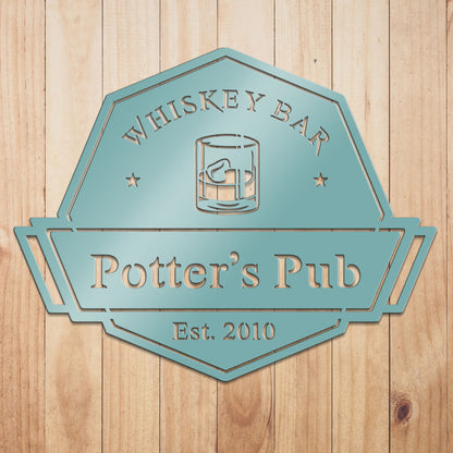 Whiskey Bar Sign