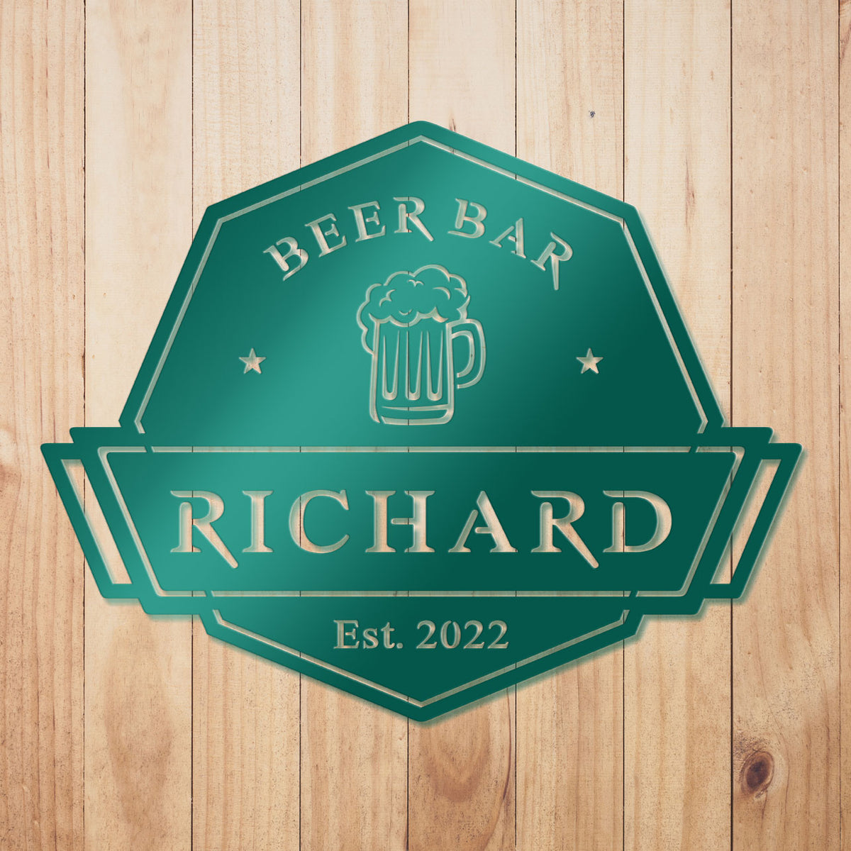 Bier Bar Schild