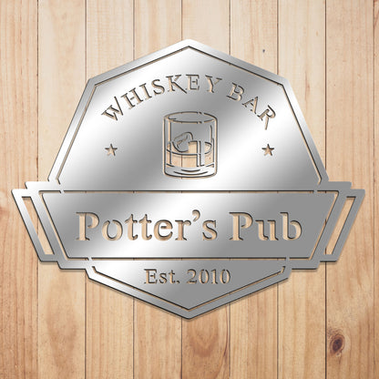 Whiskey Bar Sign