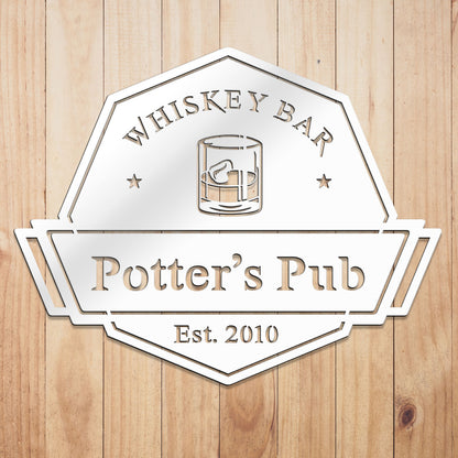 Whiskey Bar Sign