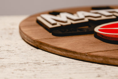 BBQ Holzschild