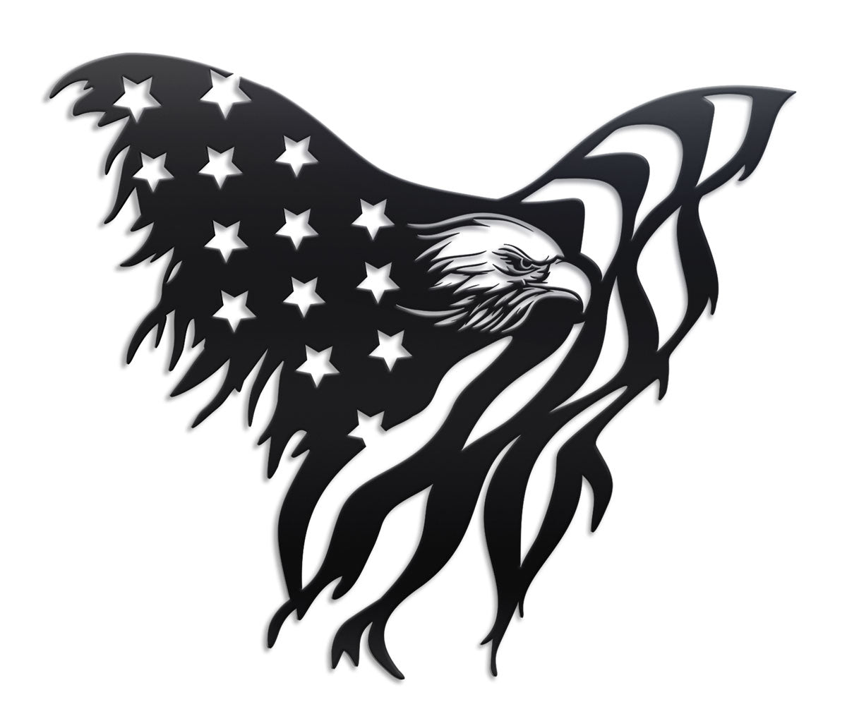 Distressed American Eagle Sign