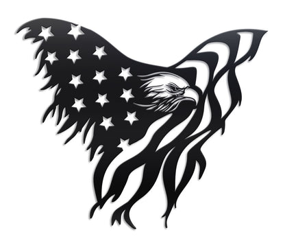 Distressed American Eagle Sign