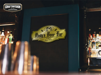 Pub Metal Sign