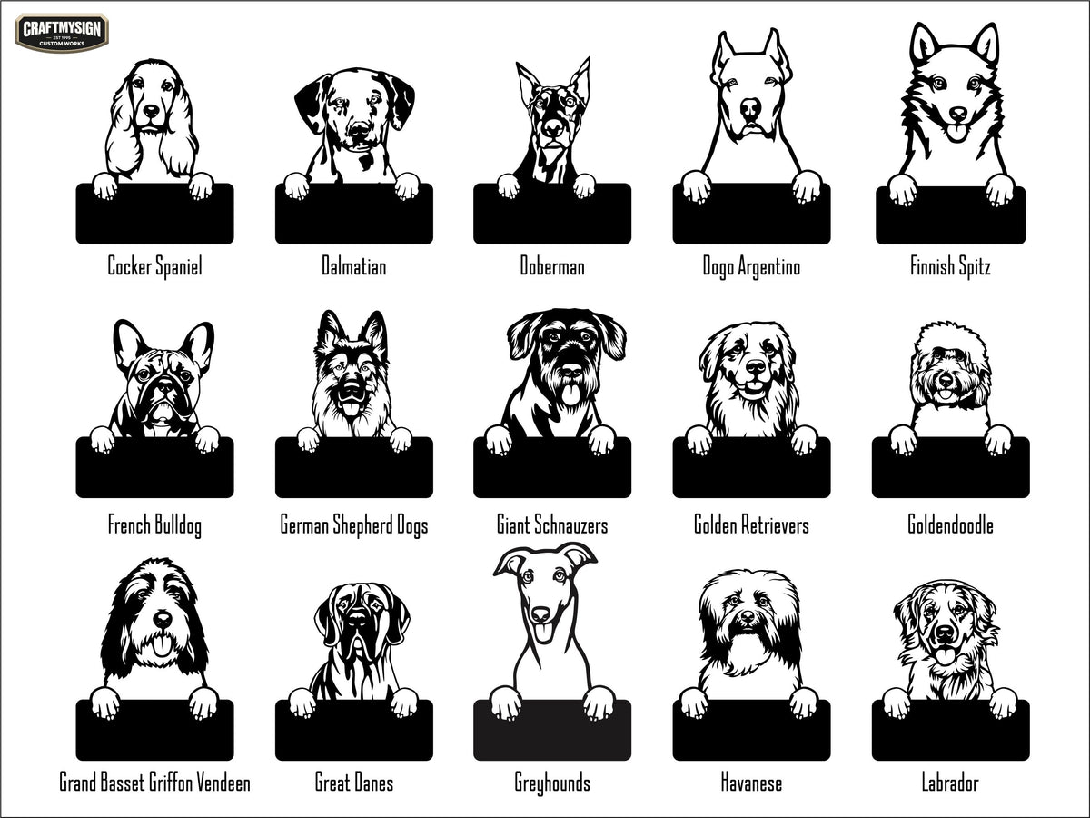 Dog Monogram