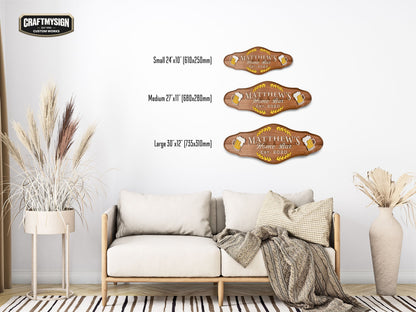 Bar Sign Woodform Artcrafts