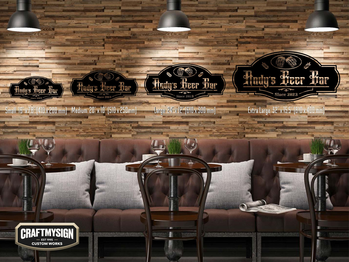 Pub Metal Sign