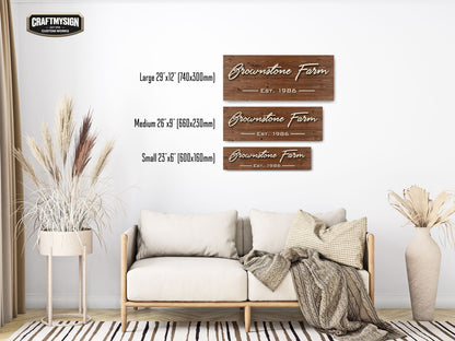 Custom Wooden Sign Craftmysign