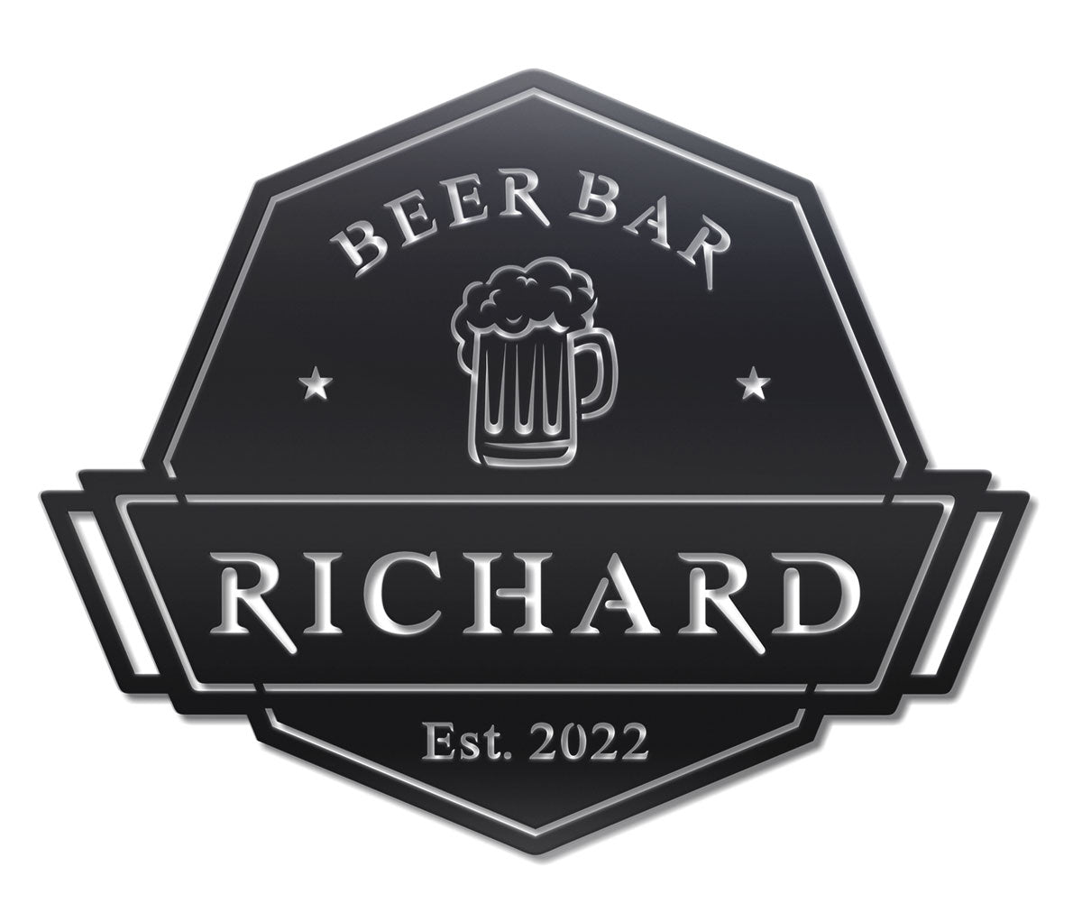 Bier Bar Schild