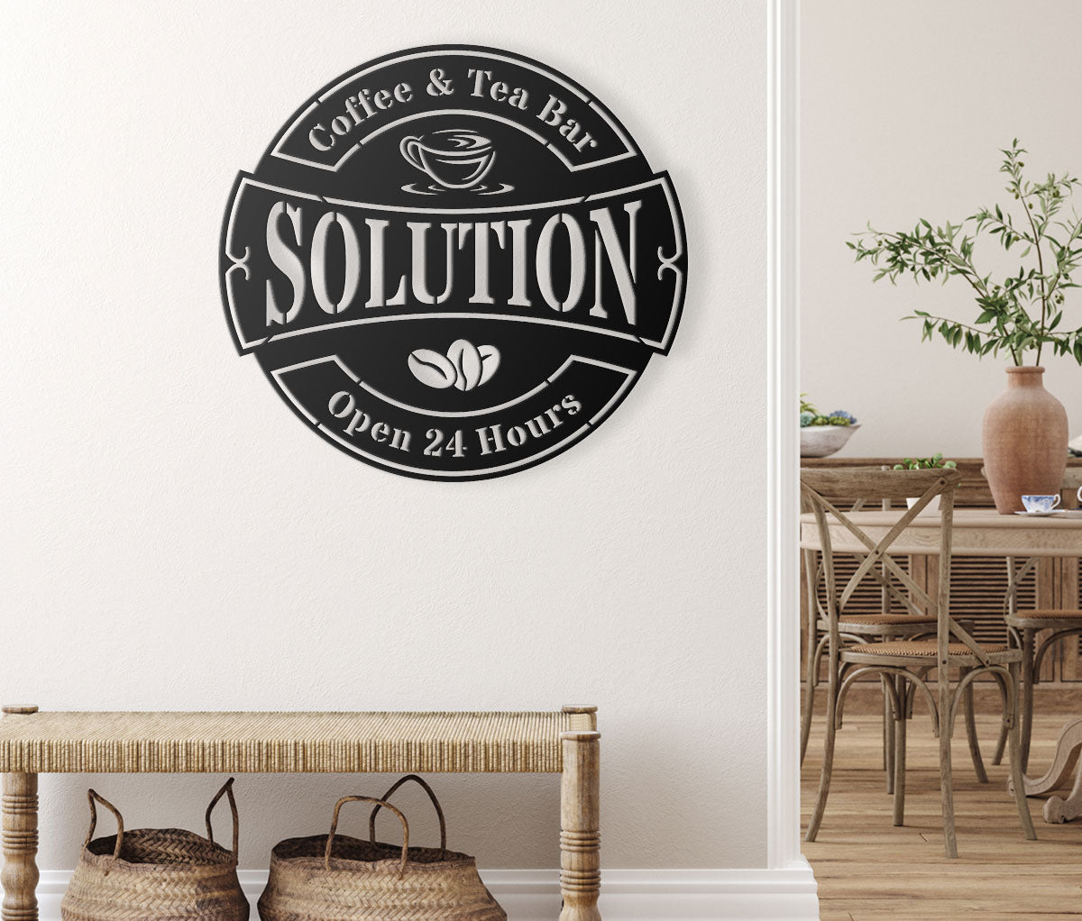 Coffee & Tea Bar Sign