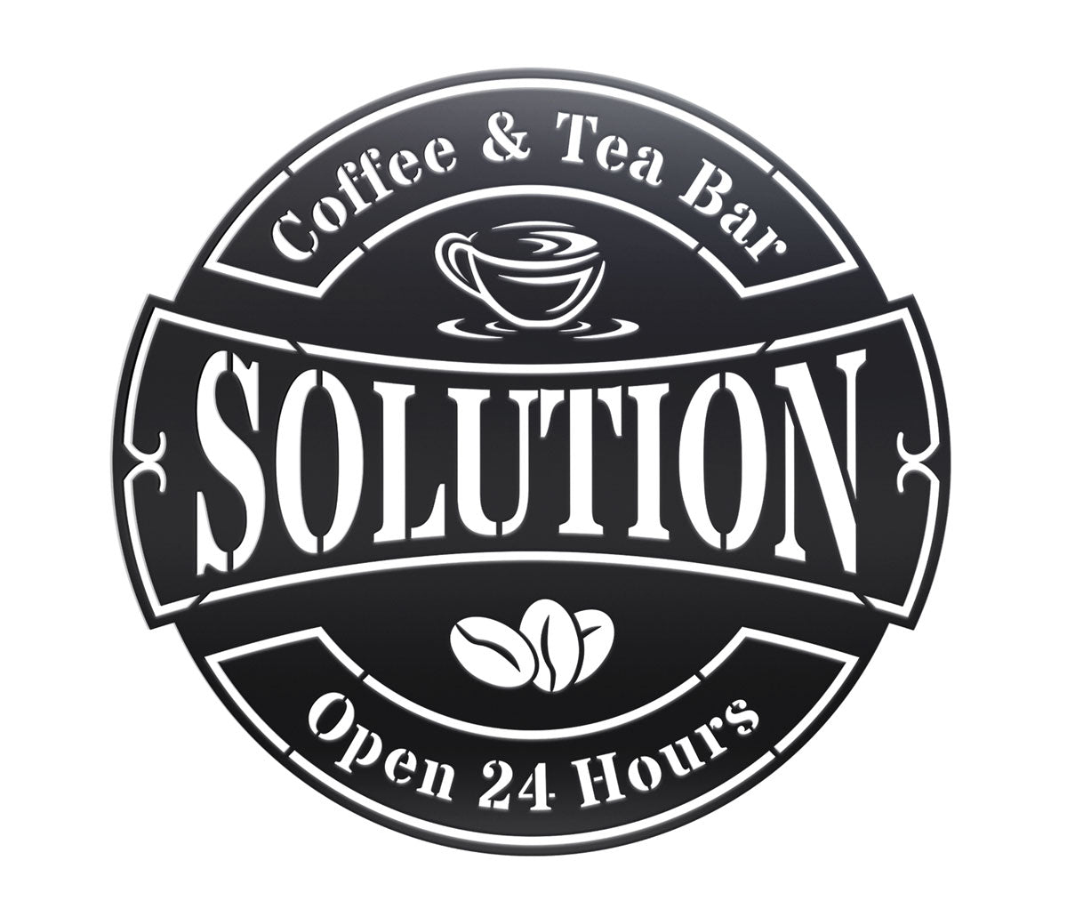 Coffee & Tea Bar Sign