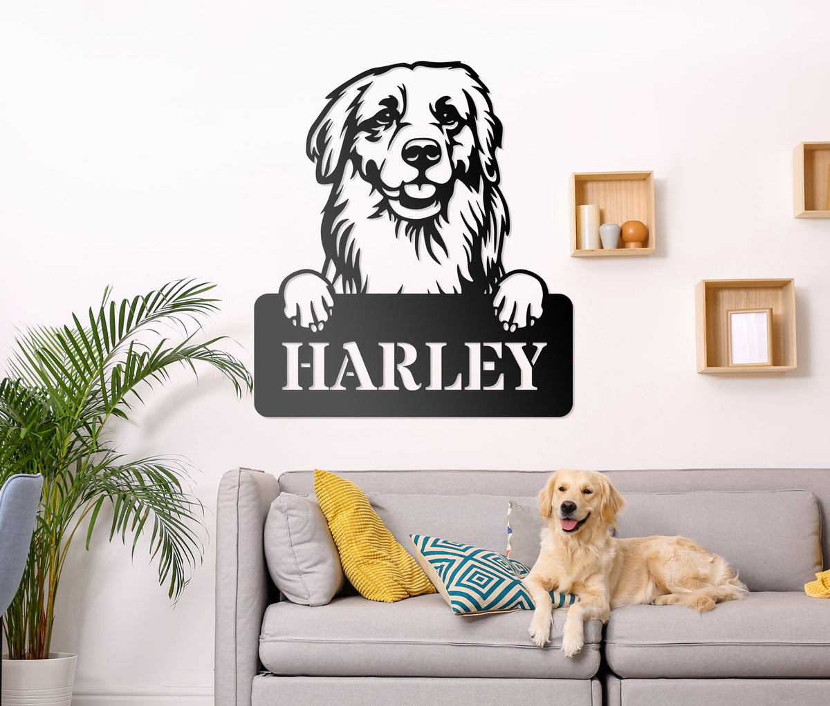Dog Monogram