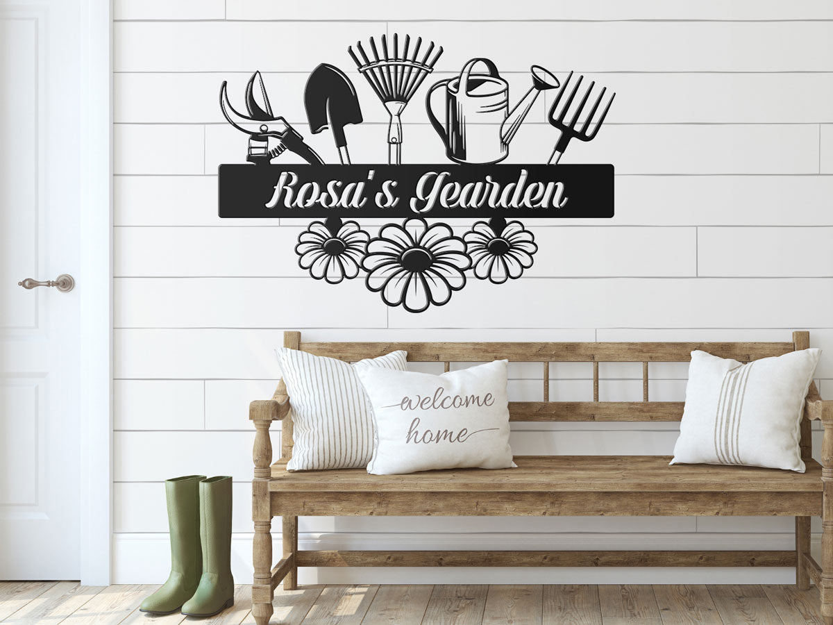 Garden Tools Sign
