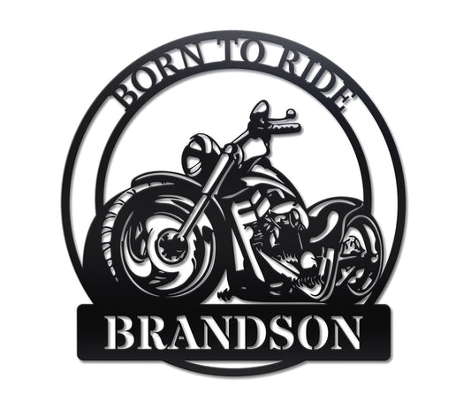 Motorcycle Sign
