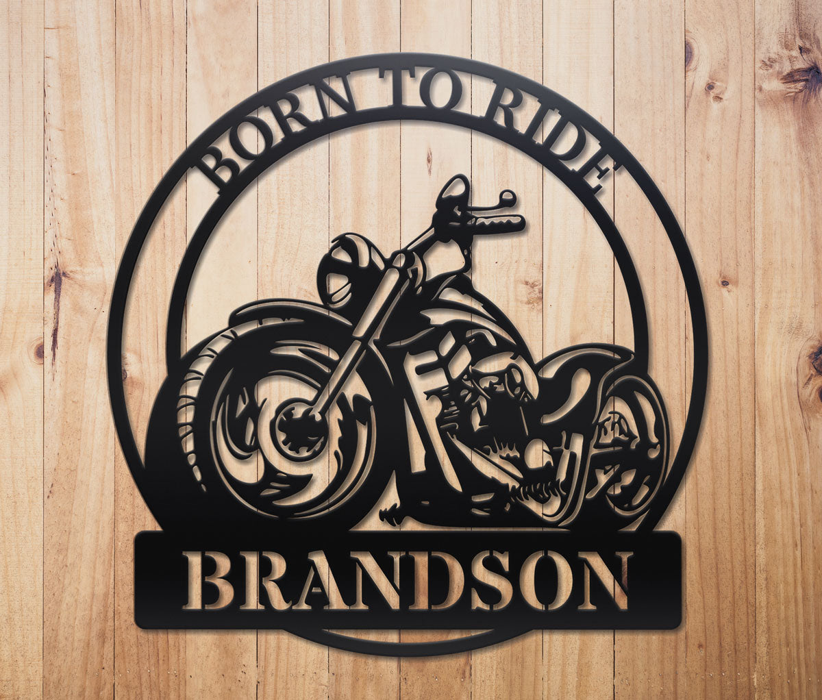 Motorcycle Sign