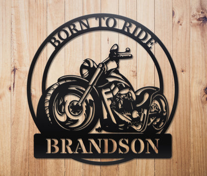 Motorcycle Sign