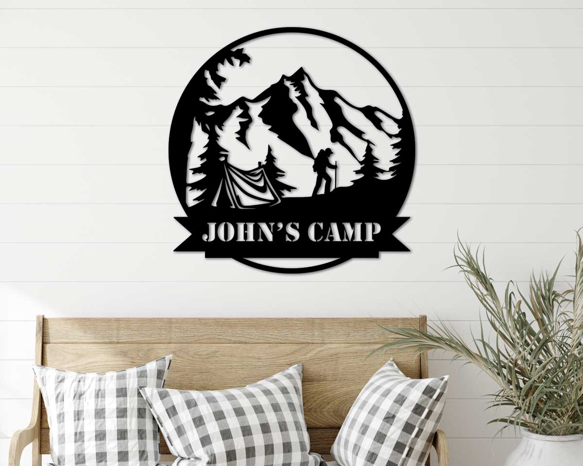 Outdoor Camping Sign