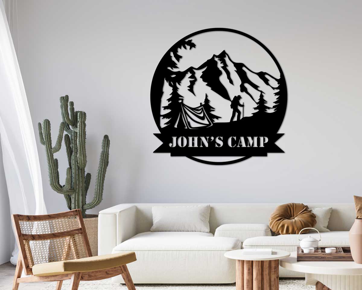 Outdoor Camping Sign