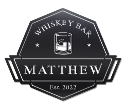 Whiskey Bar Sign